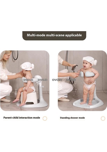 Ovozı Bebek Ayakta Kaymaz Banyo Standı Ayarlanabilir Katlanabilir Çocuk Banyo Cihazı (Yurt Dışından) fırsatları