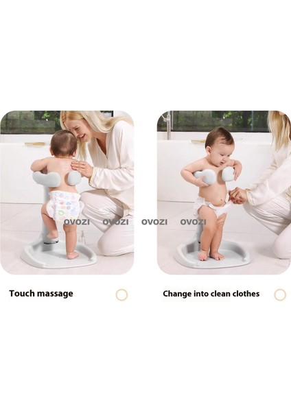Ovozı Bebek Ayakta Kaymaz Banyo Standı Ayarlanabilir Katlanabilir Çocuk Banyo Cihazı (Yurt Dışından) indirimleri