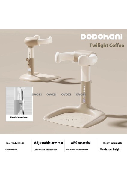 Ovozı Bebek Ayakta Kaymaz Banyo Standı Ayarlanabilir Katlanabilir Çocuk Banyo Cihazı (Yurt Dışından)