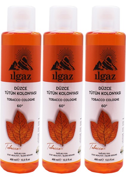 3 Adet Tütün Kolonyası 3 x 400 ml Eau De Cologne fiyatları