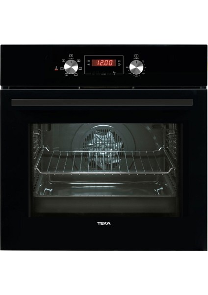 - Hak 625 Bk - Ankastre Multifonksiyonel Dijital Ekranlı Fırın - Siyah Cam - 65 Lt - 111020054