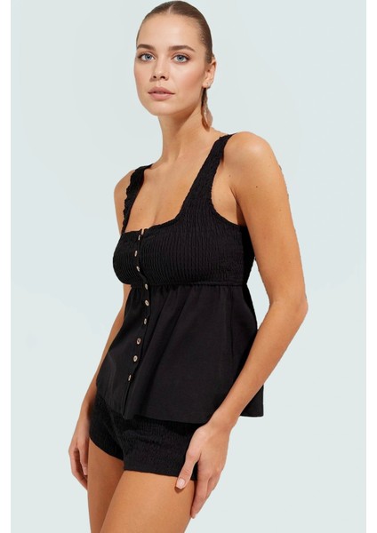 Oversize Pamuklu Bluz Şort Takım Yazlık Plaj Modası Reglan Kol Konforlu Kesim Özel Tasarım fiyatları