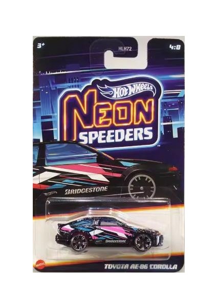 8'li Araba Seti - Hot Wheels Neon Speeders HLH72