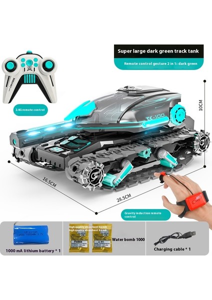2.4g Rc Su Bombası Zırhlı Oyuncak Araba Tankı (Yurt Dışından)