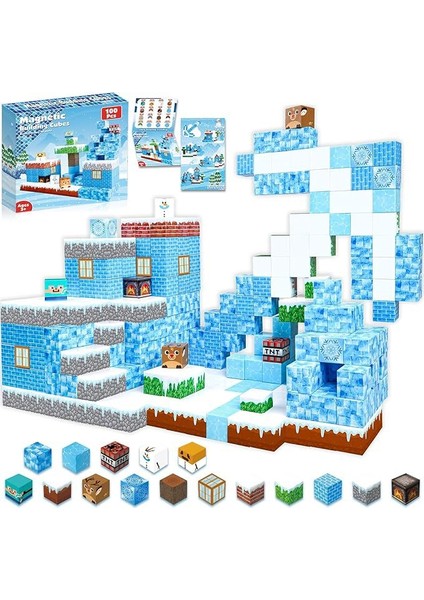 Manyetik Bina Manyetik Bina Manyetik Blok Yapı Blokları (Yurt Dışından)