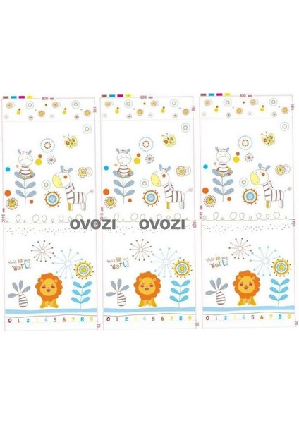 Ovozı 160×180×2CM Çift Taraflı Katlanabilir Bebek Emekleme Matı Oyun Paspasları ve Halıları (Yurt Dışından)