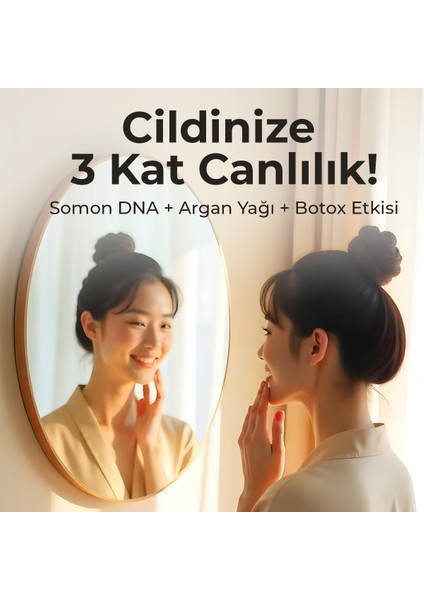 3x Pdrn Botul Ceramic Serum Somon Dna Lifting Etkili Doku Onarıcı Serum Kore 30ML
