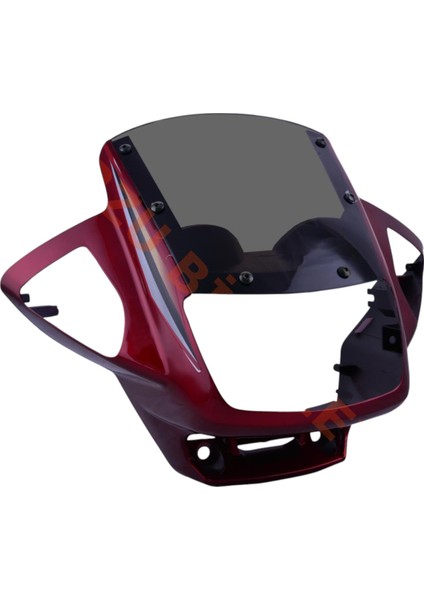 Yamaha Ybr 125 Far Paneli (Bordo) (Kare)