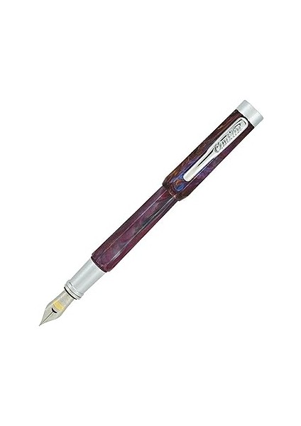 Conklin Nozac Piston Toledo Red Dolma Kalem F Uç