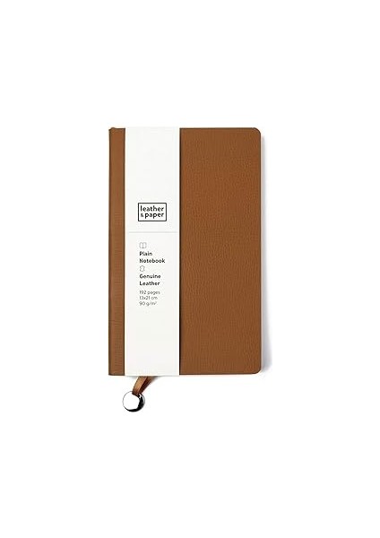 Leather & Paper LP1020 Defter, Taba, Çizgisiz