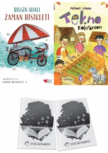Zaman Bisikleti 1 ve Tekno Kahraman + Hediyeli