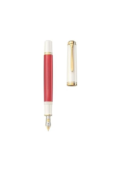 Pelikan M600 Red-White Dolma Kalem - B