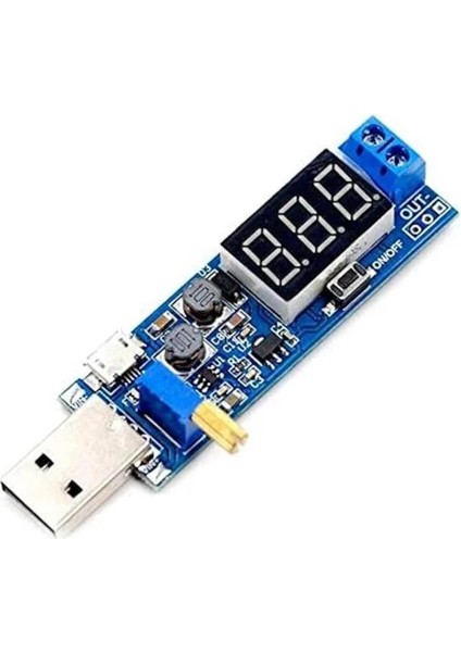 Dc-Dc USB Boost Güç Regülatör Modülü 3.3V 5V - 9V 12V 24V Masaüstü Güç Modülü