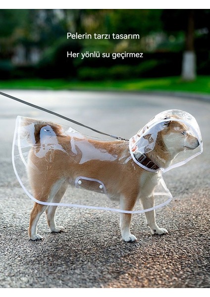 Pet Yağmurluk Şeffaf Su Geçirmez Rüzgar Geçirmez Pet Giysi (Yurt Dışından) modelleri