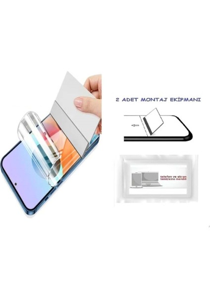 Samsung Galaxy Note 2 Nano Ekran Koruyucu Ultra Ince Esnek - Umbos Şeffaf Hd