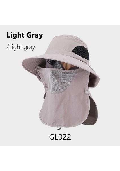 Güneş Şapkası Büyük Kenarlı Kadın Güneş Şapkası Yaz Büyük Kenarlı Bisiklet Yüz Maskesi Basit Anti-Ultraviyole Çay Toplama Şapkası (Yurt Dışından)