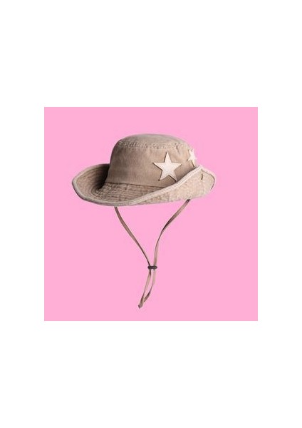 Yeni Yıldızlar Batı Kovboy Şapka Kadın Yaz Güneş Kremi Açık Balıkçı Şapka Oğlu Hızlı Kuru Dağcılık Güneş Şapkası (Yurt Dışından)