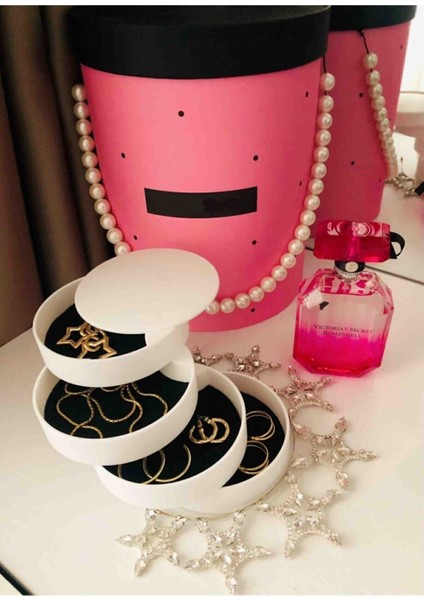 Şık Gri Takı ve Aksesuar Düzenleyici, Organizer ile Kolay Saklama fiyatları