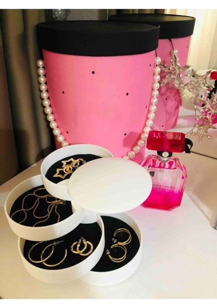 Şık Gri Takı ve Aksesuar Düzenleyici, Organizer ile Kolay Saklama modelleri