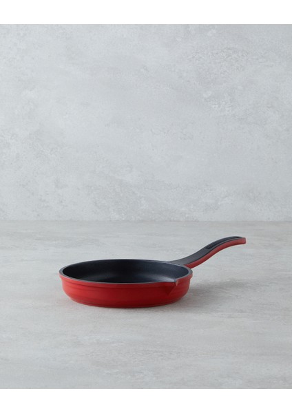 Tiny Taste Alüminyum Döküm Mini Tencere Seti 14X14X14 cm Kırmızı-Siyah fırsatları