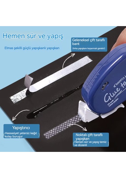 Yüksek Viskoziteli Bant Şeffaf Çift Taraflı Bant (Yurt Dışından) indirimleri