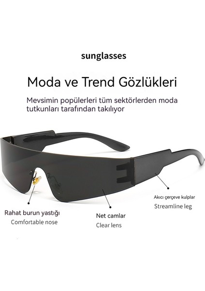 Punk Rüzgar Güneş Gözlüğü (Yurt Dışından) indirimleri