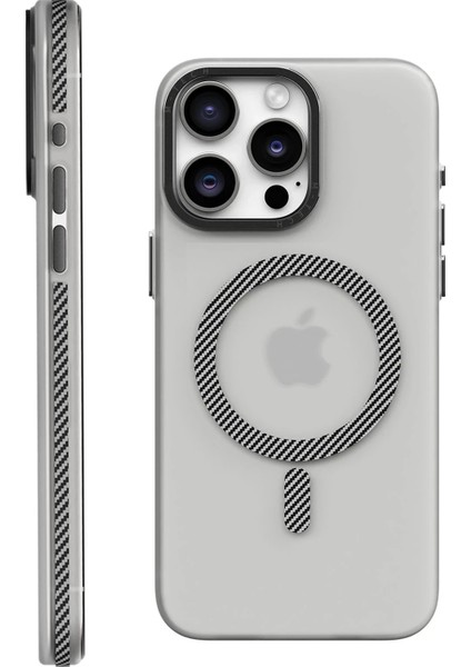 Iphone 15 Pro Forever Magsafe Kapak - Titan Gri Dpmah modelleri