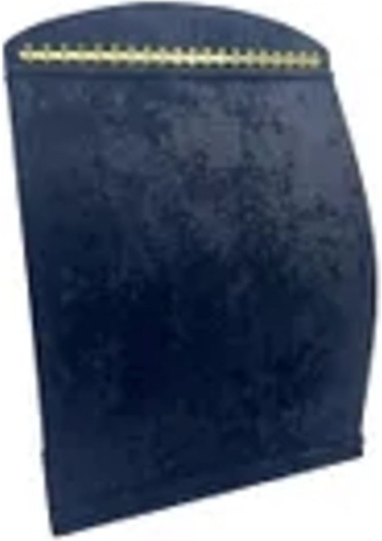 Yüksek Kaliteli Siyah Süet Takı Düzeni, 34X24 Cm, Dik Bombeli Tasarım modelleri