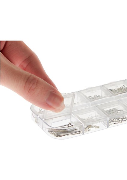 12 Gözlü Beyaz Takı Düzenleyici Kapaklı Organizer, Şık ve Kullanışlı Tasarım modelleri