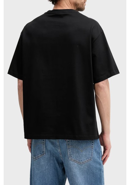 Pamuklu Relaxed Fit Bisiklet Yaka Logolu T Shirt Erkek T Shirt LV04RC808G Ub1 fiyatları