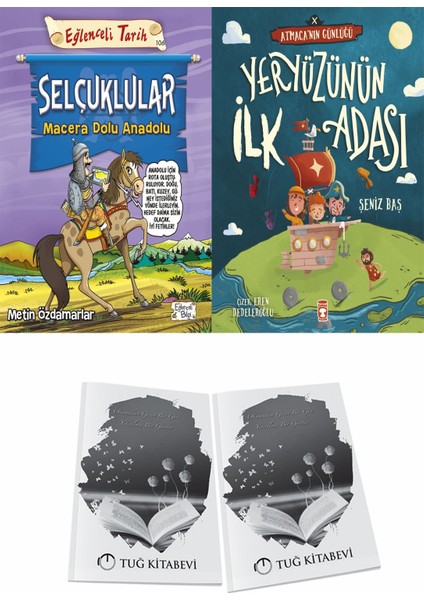 Selçuklular Macera Dolu Anadolu ve Yeryüzünün Ilk Adası Atmacanın Günlüğü + Hediyeli