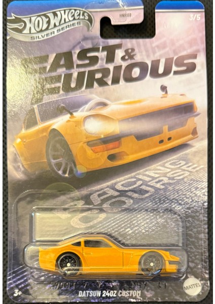 Silver Series Fast & Furious Datsun 240Z Custom JBY41