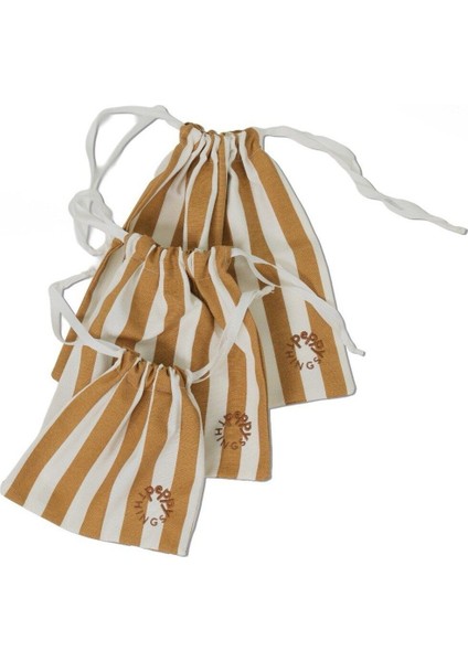 Kahverengi 3'lü Kese Seti, Şık ve Kullanışlı Temizlik Aksesuarı fiyatları