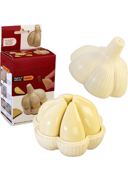 3D Üç Boyutlu Yapboz Sarımsak Eğlenceli Oyuncak (Yurt Dışından)
