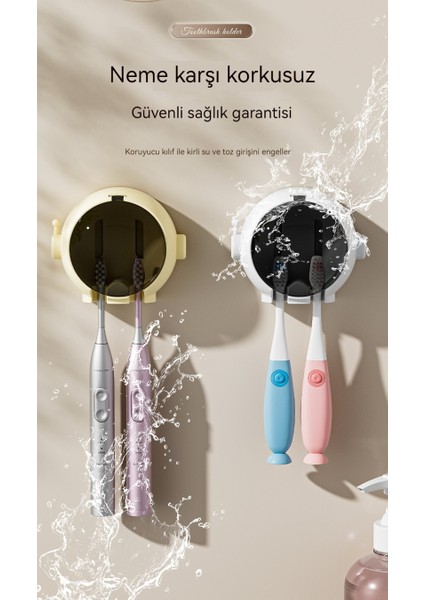 Duvara Monte Diş Fırçası Tutucusu Delinmeyen Banyo Rafı (Yurt Dışından) fırsatları