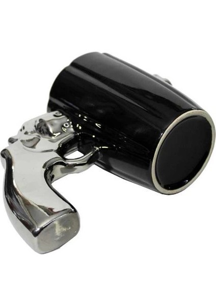 Metalik Silah Tasarımlı Kupa Bardak indirimleri