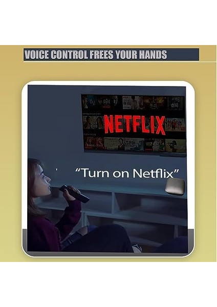 Mi Tv Stick, Mı Box 4s 4k, Mi Box S 4k, Uyumlu Uzaktan Kumanda Mi Tv Stick Için Bluetooth ve Sesli Kumandalı Yedek Uzaktan Kumanda