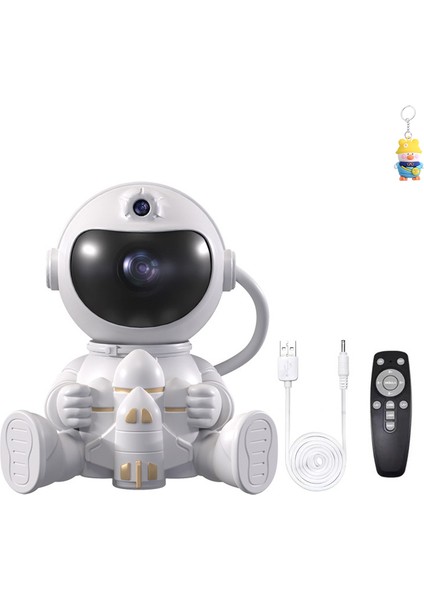 Astronot Yıldızlı Gökyüzü Işık Projektör Işığı Atmosfer Lazer Işığı (Yurt Dışından)