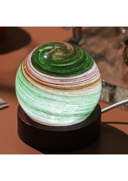 Dream Planet Yaratıcı Küçük Masa Lambası Yatak Odası Başucu Atmosfer Yıldızlı Gökyüzü (Yurt Dışından)