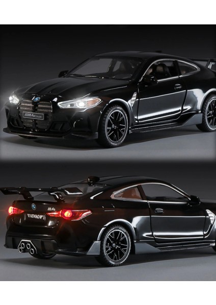 1:32 Bmw M4 Coupe Spor Araba Yüksek Simülasyon Döküm Metal Alaşım Model Araba Ses Işığı Geri Çekin Koleksiyon Çocuk Oyuncak Hediyeler (Yurt Dışından) fırsatları