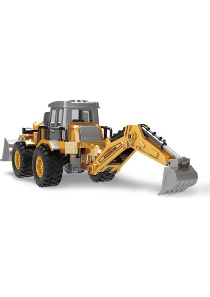 In 1 Oyuncaklar Boys Için Alaşım Traktör Çocuk Kazı Makinesi Buldozer Minyatür Kamyon Modeli Diecast Iş Makinesi Çocuk Hediyeler (Yurt Dışından) modelleri