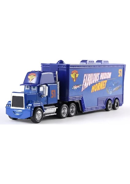 2025 Cars 2 Disney Pixar Car 3 Lightning Mcqueen Mack Uncle Jackson Storm Truck Diecast Dinoco Metal Toys Gift For Children Kids (Yurt Dışından)