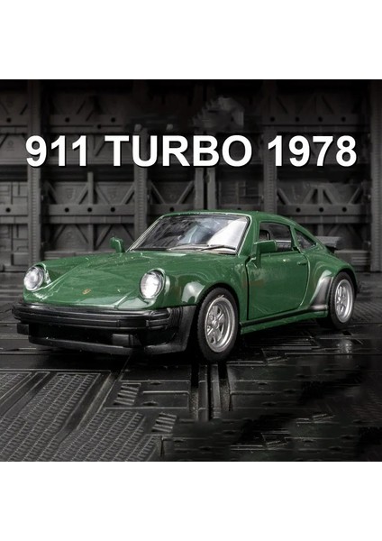 1/36 Porsche 911 1978 Alaşım Araba Modeli Oyuncak Simülasyon Metal Döküm Geri Çekin Dekorasyon Mini Araba Çocuk Hediyeler Koleksiyonu (Yurt Dışından)