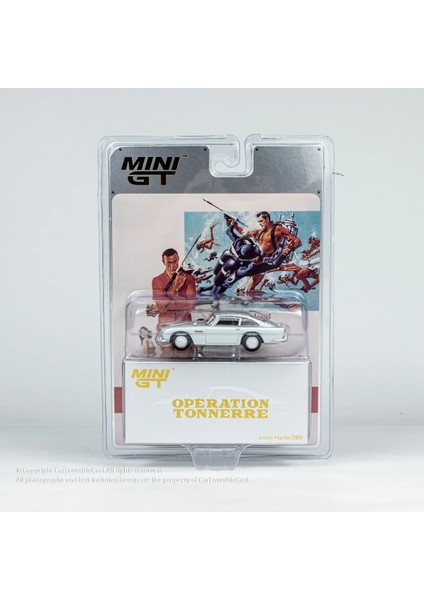 Mınıgt 1/64 Aston Martin Db5 “goldfinger” “thunderball” Arabalar Alaşım Motorlu Araç Döküm Metal Model Çocuklar Noel Hediyesi Oyuncaklar Boys Için (Yurt Dışından)