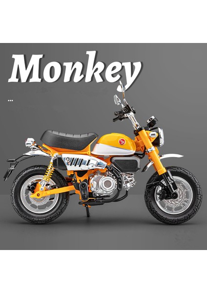 1:12 Honda Maymun 125 Alaşım Spor Motosiklet Modeli Döküm Sokak Yarışı Motosiklet Modeli Simülasyon Ses Işığı Çocuk Oyuncakları Hediye (Yurt Dışından) fiyatları