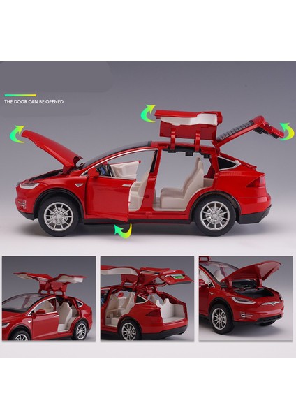 1:32 Modeli x Modeli S Suv Alaşım Araba Modeli Diecasts Metal Simülasyon Oyuncak Araçlar Araba Modeli Ses Işık Koleksiyonu Çocuk Hediyeler (Yurt Dışından) fırsatları