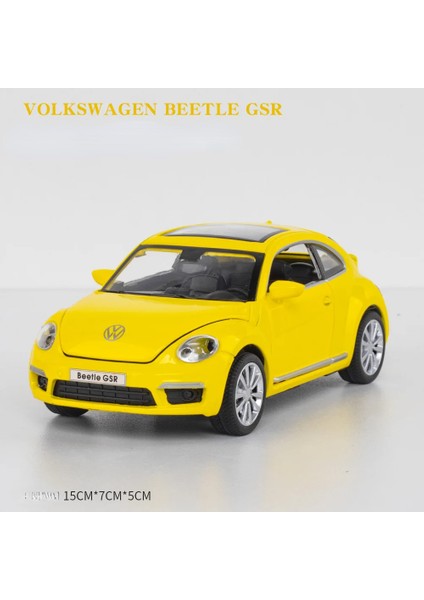 1:32 Volkswagen Beetle Gsr Yüksek Simülasyon Pres Döküm Araba Metal Alaşım Model Araba Çocuk Oyuncakları Koleksiyonu Hediyeler A134 (Yurt Dışından)