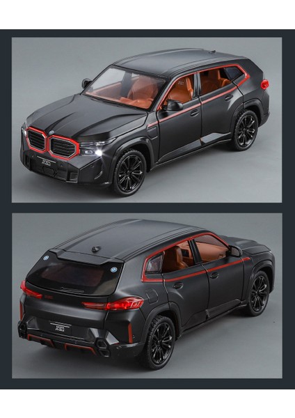 1:24 Xm Suv Alaşım Spor Araba Modeli Döküm Metal Oyuncak Araba Araçlar Modeli Simülasyon Ses ve Işık Koleksiyonu Çocuk Hediye (Yurt Dışından)