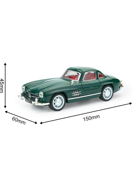 1:32 Benzs 300SL Alaşım Araba Modeli Döküm Metal Klasik Araçlar Araba Modeli Simülasyon Ses ve Işık Koleksiyonu Çocuk Oyuncakları Hediyeler (Yurt Dışından)