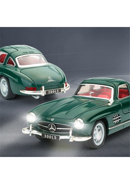 1:32 Benzs 300SL Alaşım Araba Modeli Döküm Metal Klasik Araçlar Araba Modeli Simülasyon Ses ve Işık Koleksiyonu Çocuk Oyuncakları Hediyeler (Yurt Dışından) modelleri
